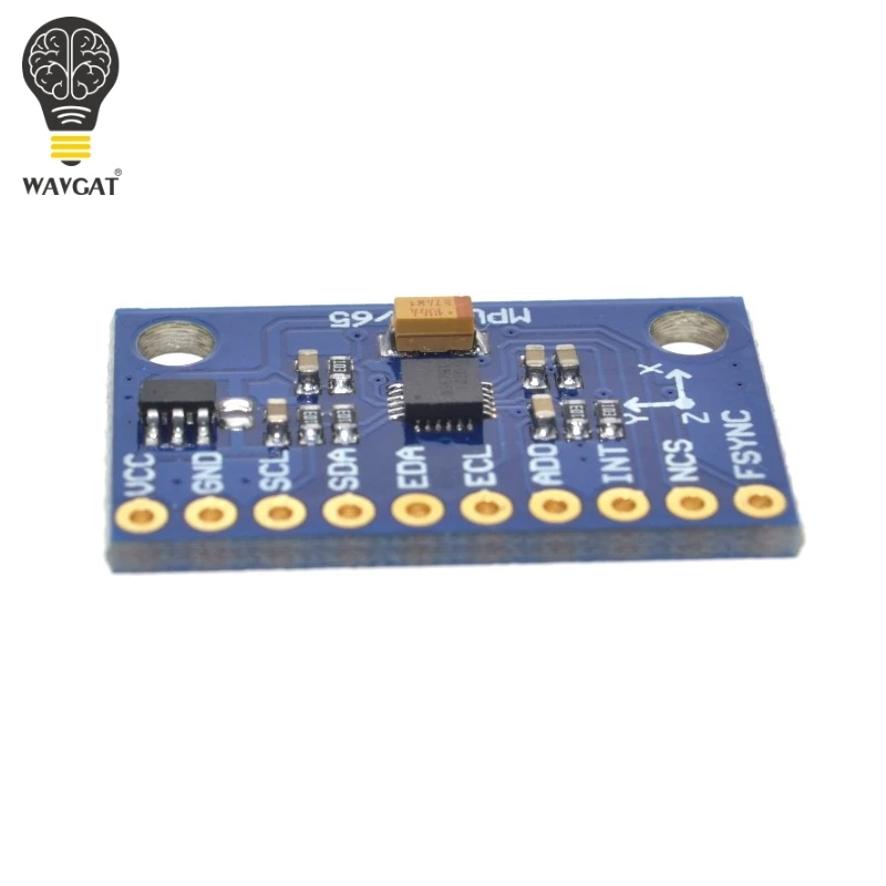 1 шт. SPI/IIC Φ MPU 9250 9 осевое отношение + гироскоп акселератор магнитометр сенсорный