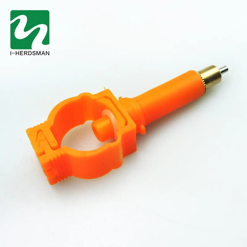 20 шт. медный материал кролик ниппель поилка Автоматическая соска подачи воды для