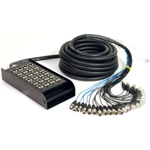 Высококачественный Змеиный кабель KL 100 футов (30 метров) 24 канала XLR 20 отправляет