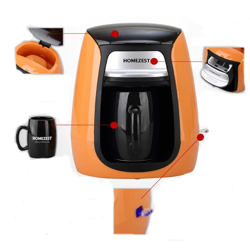 Электрическая Кофеварка Nespresso, Высококачественная Автоматическая кофейная машина для эспрессо с одной чашкой, американская капельная кофемашина 220 В