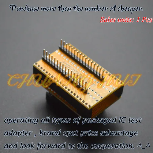 Open-Top Socket QFN8 to DIP8 Programming Adapter WSON8 DFN8 MLF8 ic test socket Pitch=1.27mm Size=6x8mm | Компьютеры и офис