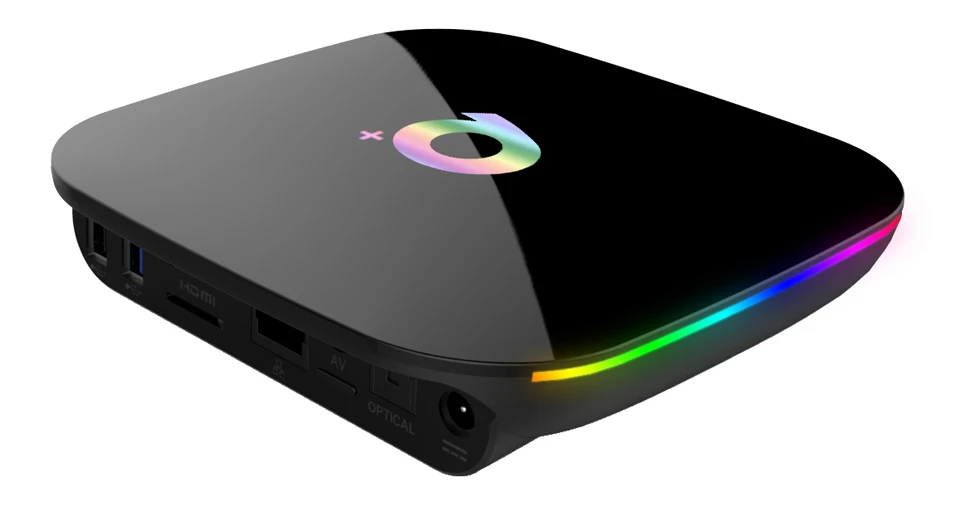 Qplus 6K USB3.0 HDMI2.0 Android Smart Streaming tv Box 4G/64GB H6 A53 четырехъядерный Mali-720 4 GB/32 GB