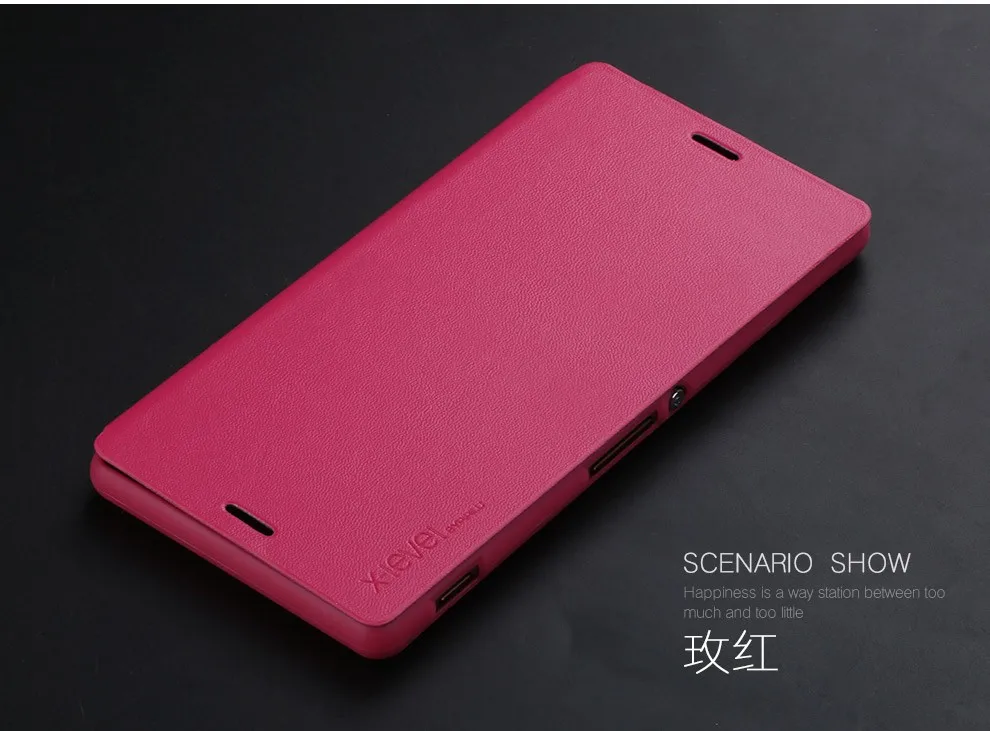 Rose Red Кожаный чехол-книжка для sony Xperia 10 Plus XZ1 XZ2 Premium XZ XZS E5 Z2 Z3 Z5 Premium XA1 PLUS XA XA1 XA2 Ультратонкий чехол-подставка s - Цвет: Rose Red