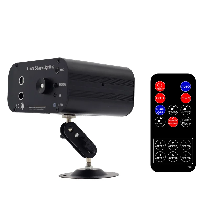 Мини-лазерный проектор с пультом ДУ 48 моделей | Лампы и освещение