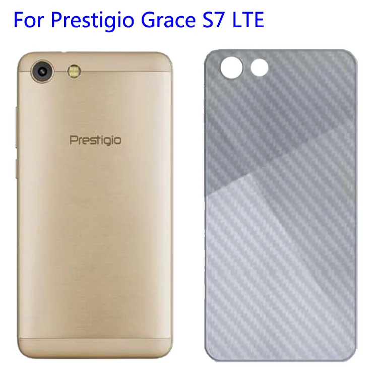 Защитная пленка для экрана из углеродного волокна задняя Prestigio Grace P7 LTE B7 M5 P5 R5 S5 S7 X3