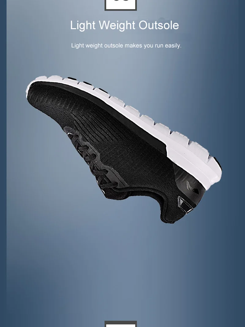 Li-Ning/мужские смарт-кроссовки для бега, моно пряжа, дышащая подкладка, спортивная обувь, носимый светильник, кроссовки ARKN003 YXZ076