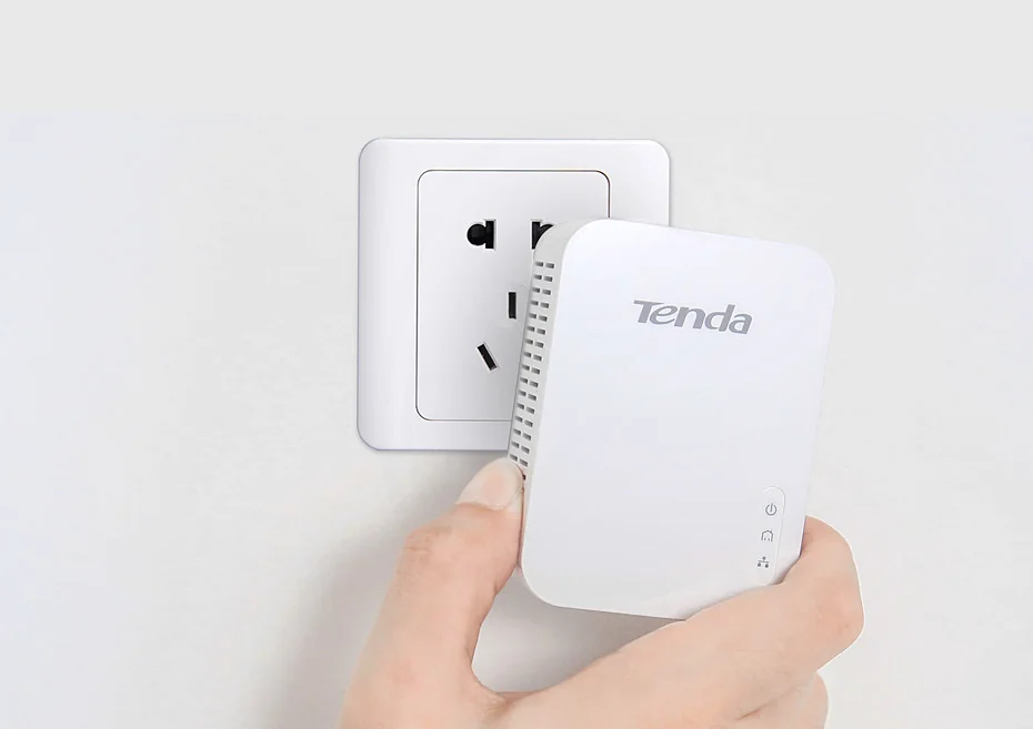 Tenda PH3 комплект AV1000 гигабитный адаптер Powerline, адаптер Ethernet 1000 Мбит/с PLC, беспроводной WiFi Партнер, IPTV, Plug and Play