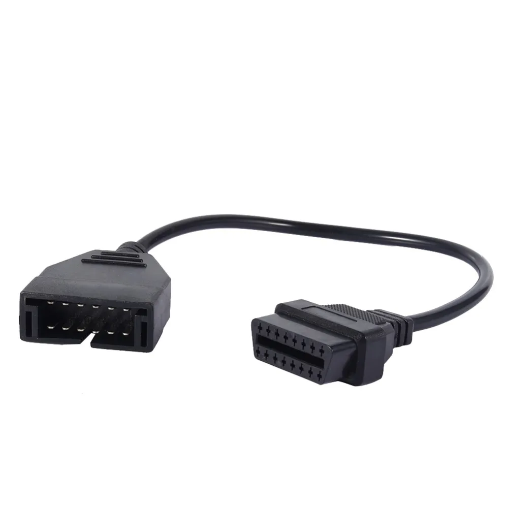 12 контактов для OBD2 16 контактов диагностический инструмент Соединительный Кабель-адаптер для GM OBD1