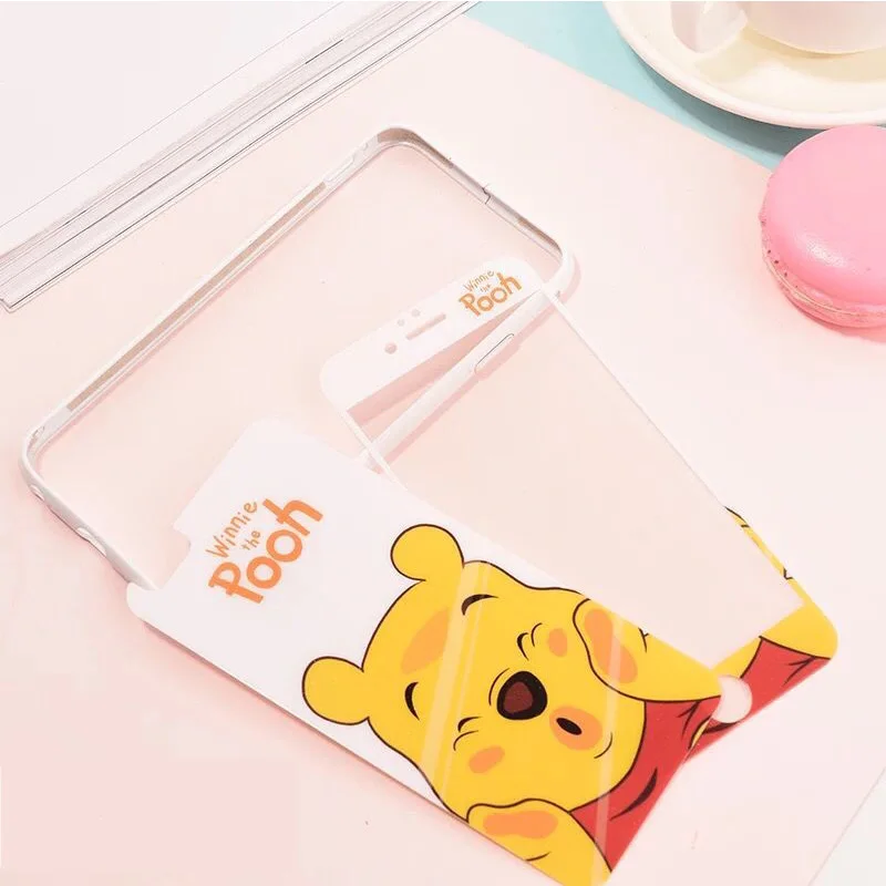 Alabasta Colorful Dream 9H HD 2.5D fashion Cartoon 2pcs Front Back tempered glass screen protector film for iPhone 5 5S SE | Мобильные