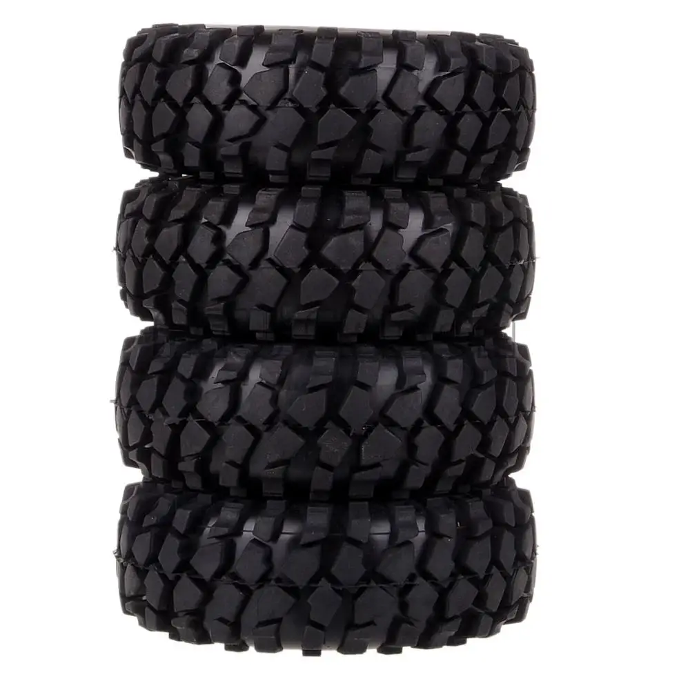 NEW ENRON 4PCS 1.9" Rubber 108mm Tyre Tires RC 1/10 Model Car Climbing Rock Crawler TRX4 Tamiya CC01 MST jimny TF2 D90 D110 | Игрушки и