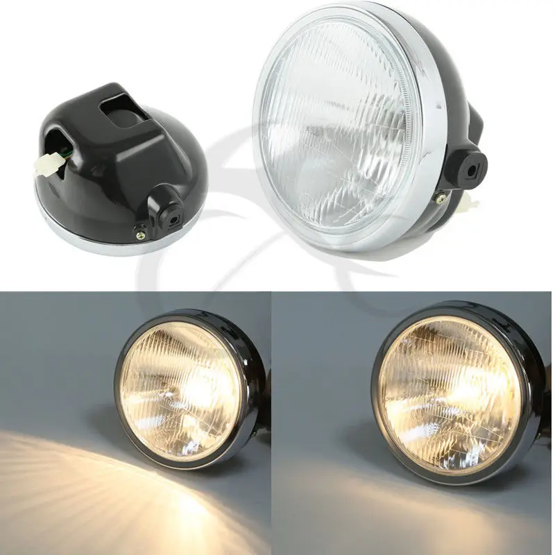 Передняя круглая фара для мотоцикла Yamaha YBR125 YBR 125 2002-2013 03 04 05 |