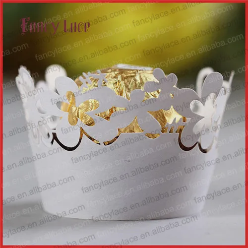 60 шт. Новое поступление ажурные шоколадные мини обертки для кексов в форме