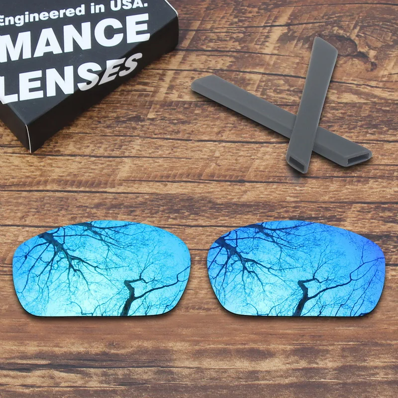 ToughAsNails Polarized Replacement Lenses & Gray Ear Socks for Oakley Jawbone Sunglasses - Multiple Options