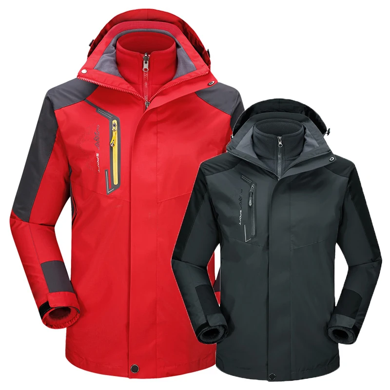 Бесплатная доставка зимняя новая модная мужская водонепроницаемая куртка +