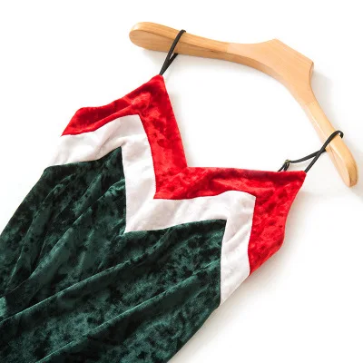 Luxury Women Velvet Robe and Gown Set Contrast Clor Nightdres Two Piece Autumn Winter Sleepwear Homewear High Grade | Женская одежда