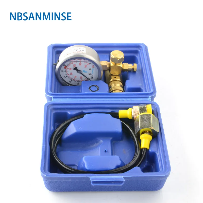 SMT02 gauge diameter 63mm Tube G 3/8  m 5/8 Nitrogen Gas Breaking hammer Charging tools  Pressure Reducing Valve NBSANMINSE