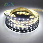12 В постоянного тока Светодиодная лента световая лампа Светодиодная лента 5050 гибкая лента 60 светодиодный одовм Рождественский ip неоновый Декор не водонепроницаемый кухонный белый RGB