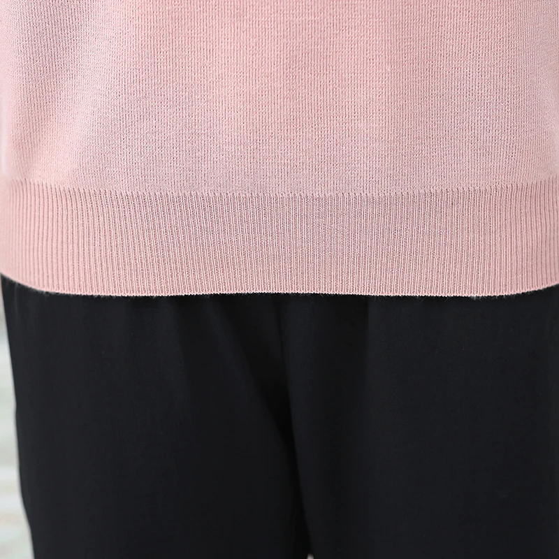 ASLTW Sweater Women New Fashion V Neck Female Sweaters Casual High Quality Pull Femme Long Sleeve Solid Jumper Women's | Женская