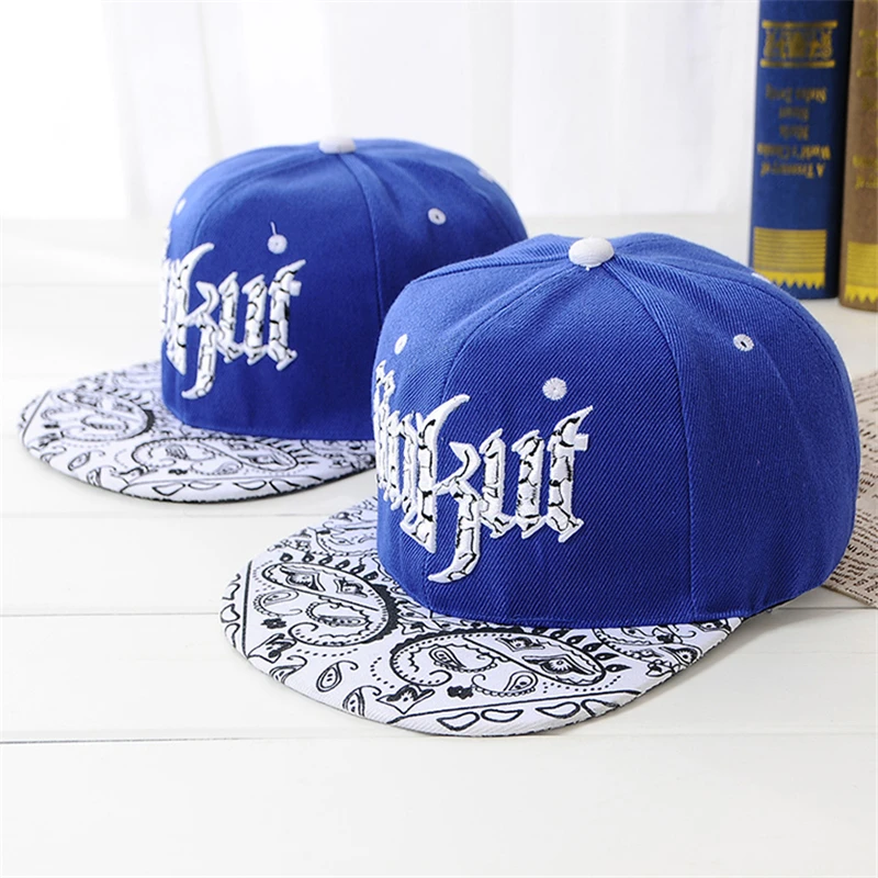 Модные мужские Шапки и Кепки S кешью цветок Snapback высокое качество письмо Вышивка