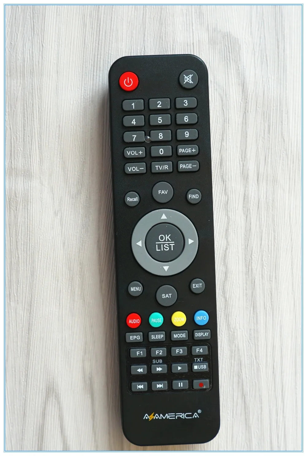 Пульт дистанционного управления AZAMERICA S1001 48 клавиш приемник для настройки AZBOX