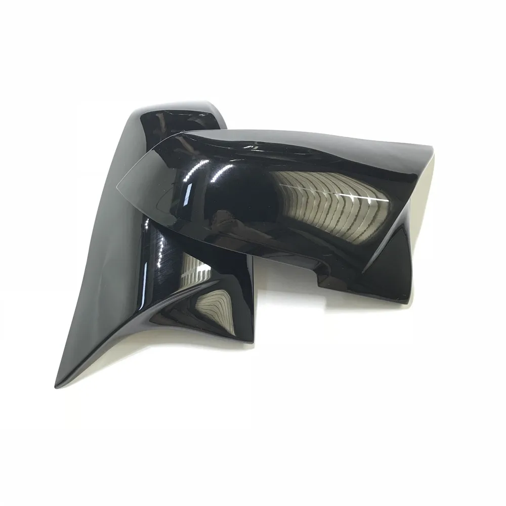 1 пара глянцевая зеркальная КРЫШКА ДЛЯ BMW F20 F21 F22 F30 F32 F36 X1 F87 M3 2012 -2017 черная белая |