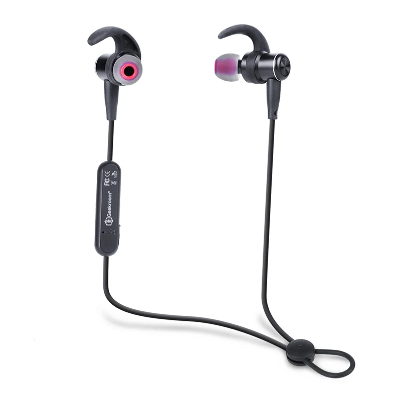 Bluetooth наушники IPX7 Водонепроницаемый 4 1 спортивные Беспроводной вакуумные