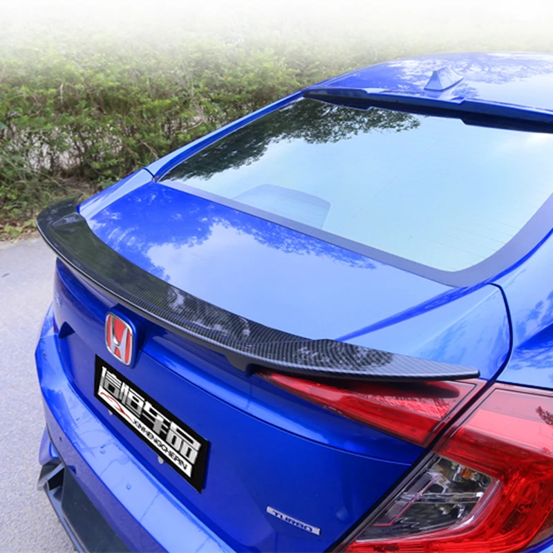 Спойлер для Honda Civic высококачественный спойлер из АБС материала заднего крыла