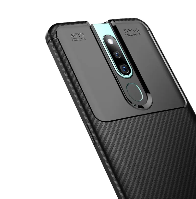 Винтажный деловой Мягкий ТПУ чехол для Oppo F11 Pro Ударопрочный силиконовый F9 F7 из