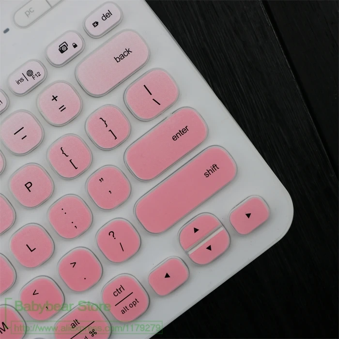 Для Logitech Bluetooth многофункциональная клавиатура K480 силиконовая Пылезащитная