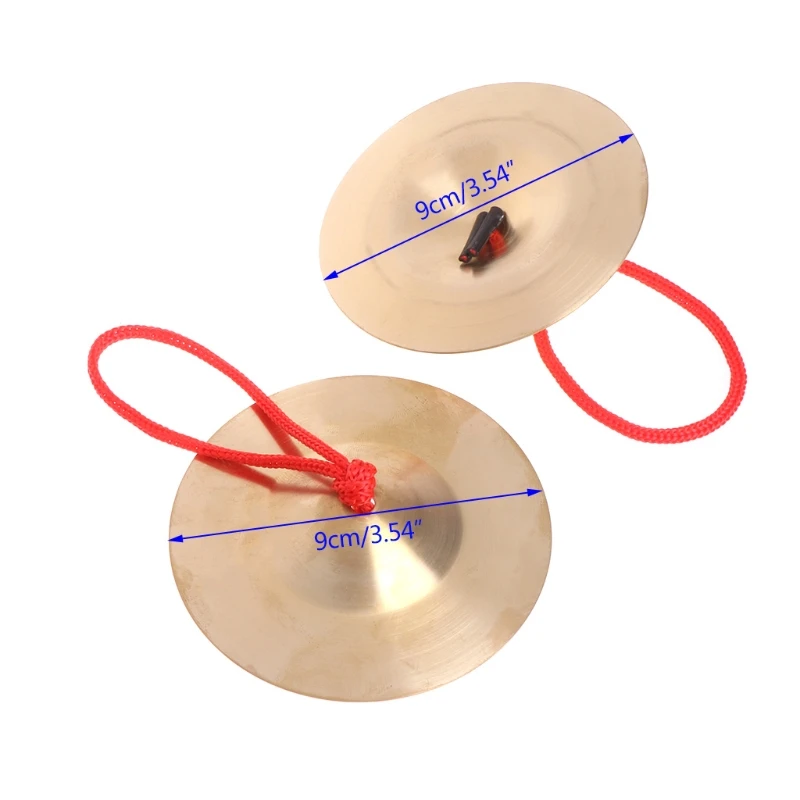 

Copper Cymbal Hand Percussion Orff instruments Kids Gift Toys Early Educationaly