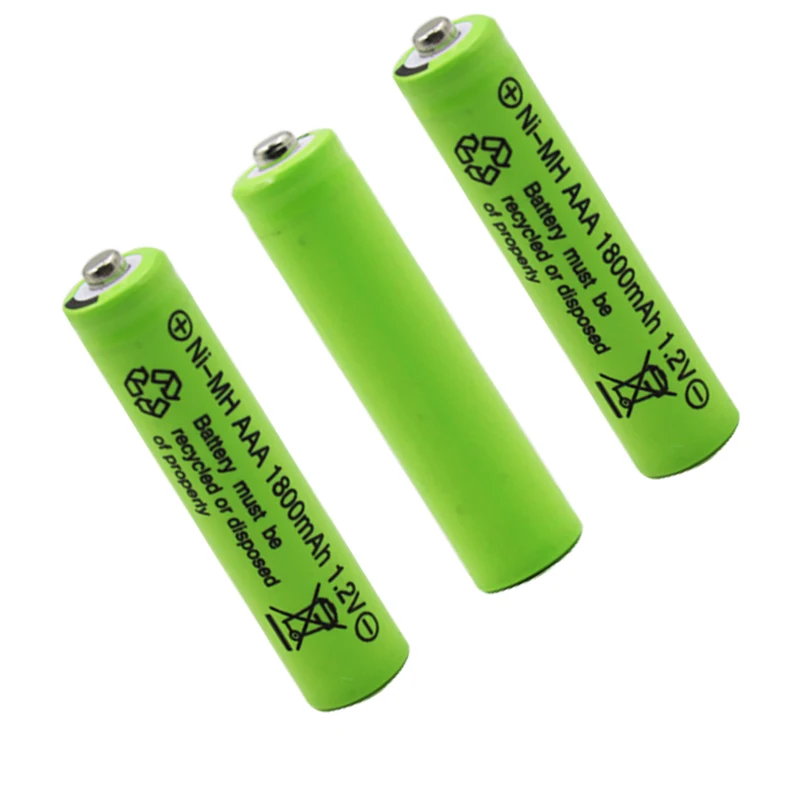 4/8/12/16/20 шт Alalito AAA 1800mAh 3A 1 2 V Ni MH желтая аккумуляторная батарея для MP3 RC игрушки