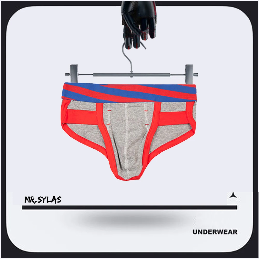 Новинка 2019 стильное хлопковое Мужское нижнее белье спортивные трусы для