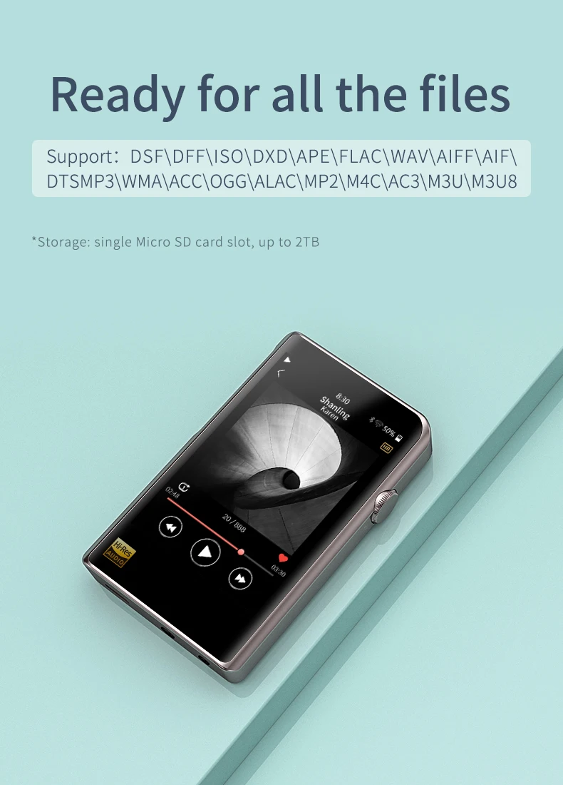 SHANLING M2X Hi-Res AK4490 ЦАП USB DSD Wifi Bluetooth Hi-Fi музыкальный MP3 плеер PCM 32/384 сенсорный экран type C