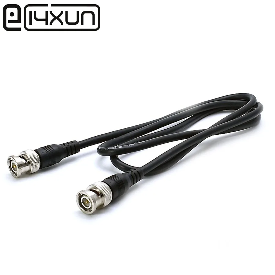 EClyxun 1 шт монитор видео разъем Кабель BNC штекер с 60 см 75 3 Чистая медь