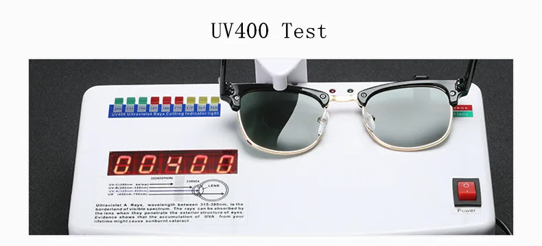 Мода UV400 полу без оправы поляризованных солнцезащитных очков Для мужчин Для женщин Брендовая Дизайнерская обувь полукадр солнцезащитные очки Классические Óculos De Sol