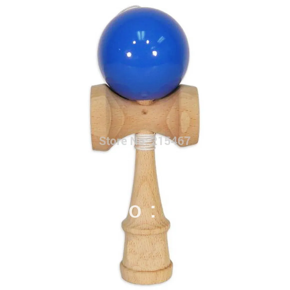 KENDAMA традиционные деревянные твердые игрушки для наружного и внутреннего синий