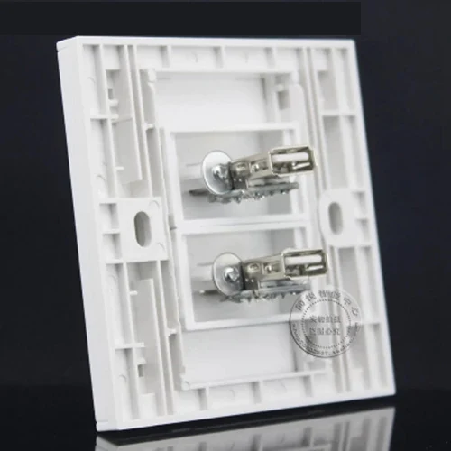 Настенная Лицевая панель 2 порта USB удлинитель данных настенная розетка |