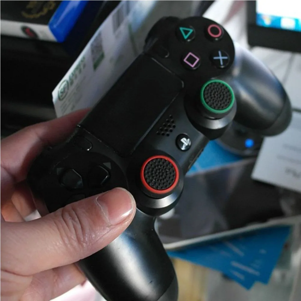Новый защитную крышку силиконовые рукоятка пальца шапки для/для PS4/для одного