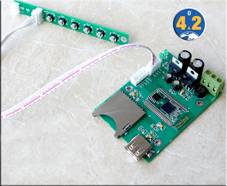 Выход I2S USB вход Поддержка компьютера Bluetooth 4 2 SD карта без потерь U диск