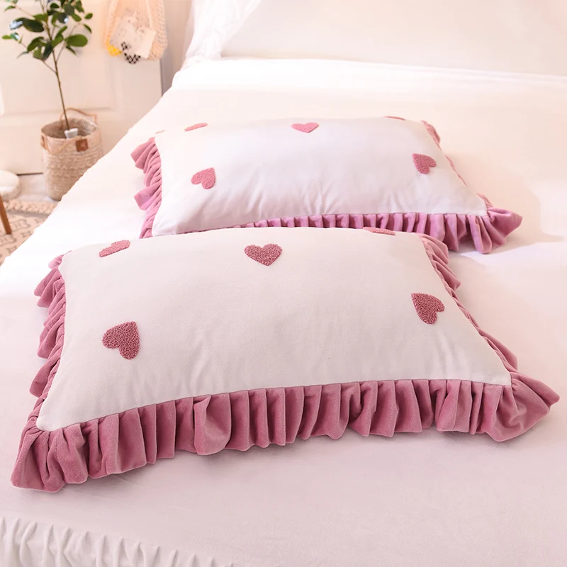 4 шт. полотенце вышивка принцесса стиль Роскошные комплекты постельного белья