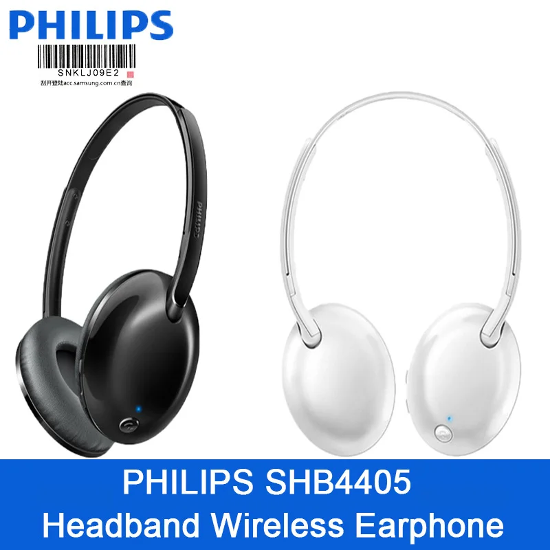 Оригинальные Беспроводные Наушники Philips SHB4405 Bluetooth 4 1 высокое качество звука для