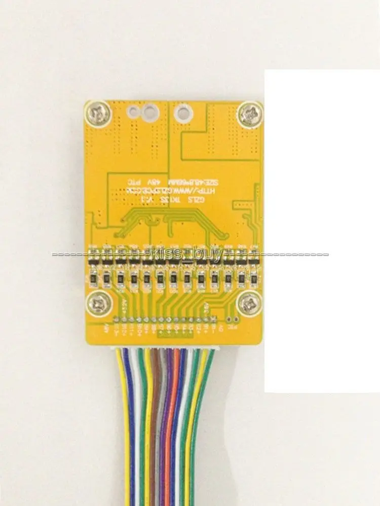 DYKB 13 S 48V 20A литий ионная 18650 защита батареи BMS PCB плата W баланс электрического