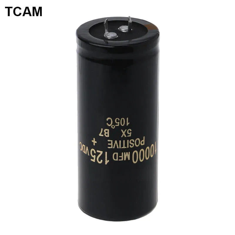 125V 10000uF Алюминиевый электролитический конденсатор может заменить 120V 100V Аудио