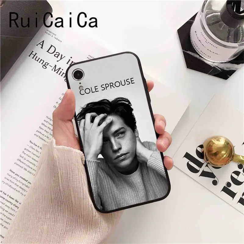 Чехол для телефона Ruicaica с американским ТВ ривердейлом серии Cole Sprouse Face Novelt чехол