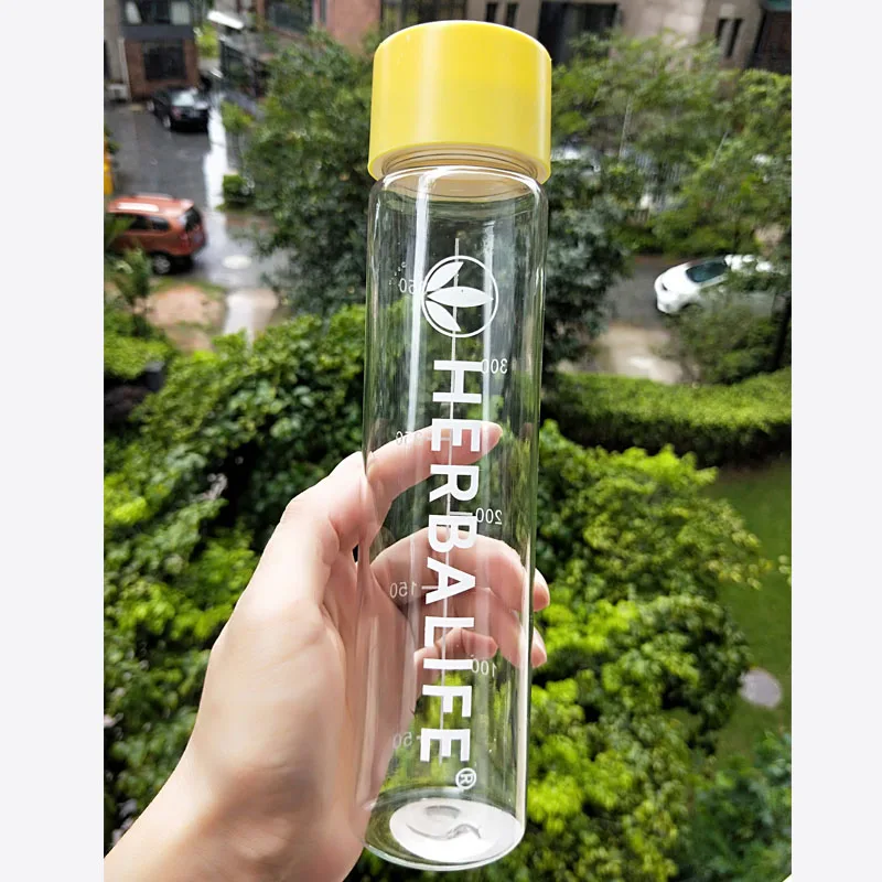 Новое прибытие 3 цвета Розовый Зеленый 420 мл добавки herbalife Спортивная походная