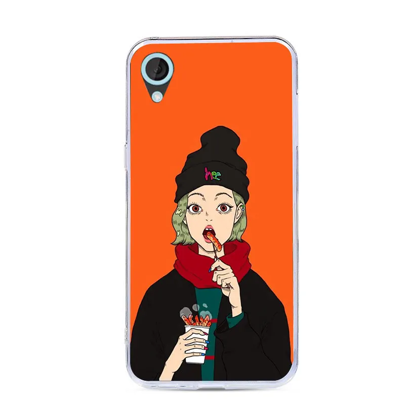 61 Lamo чехол с узором чехол для телефона для htc Desire 820 D820U D820 D820T 820G 820G+ Dual Sim 820S D820S D820Q Мягкий ТПУ чехол-накладка - Цвет: 61