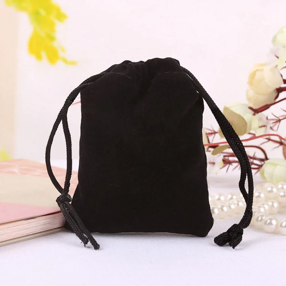 Meetcute 2 шт./лот Rosered черный бархатный шнурок украшения подарок Сумки Чехлы свадьбы