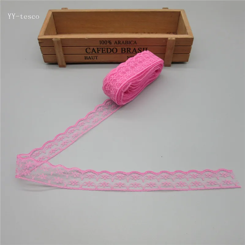 10 ярдов 2018 высокое качество кружева красивая кружевная лента ширина 22 мм Отделка