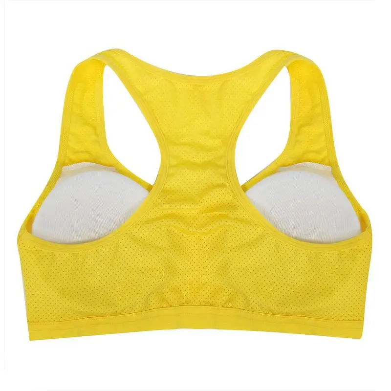 Спортивный бюстгальтер для йоги женский тренировочный дышащий бесшовный без