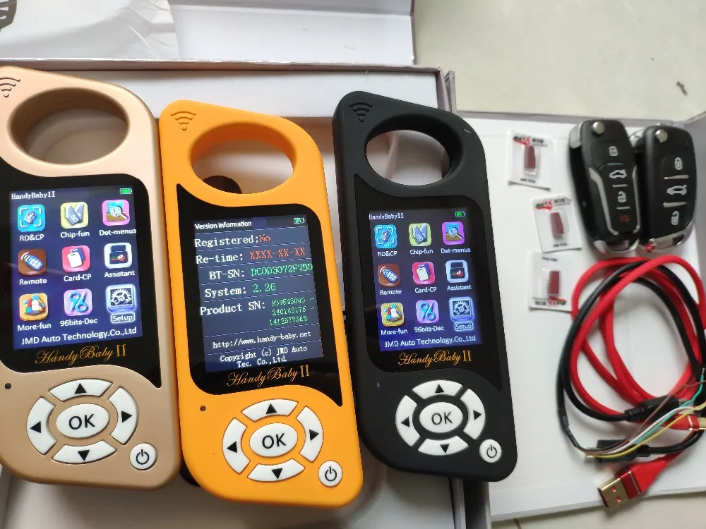 Оригинальный новый удобный Baby II Handy 2 с G & 96 бит 48 функциями активированный